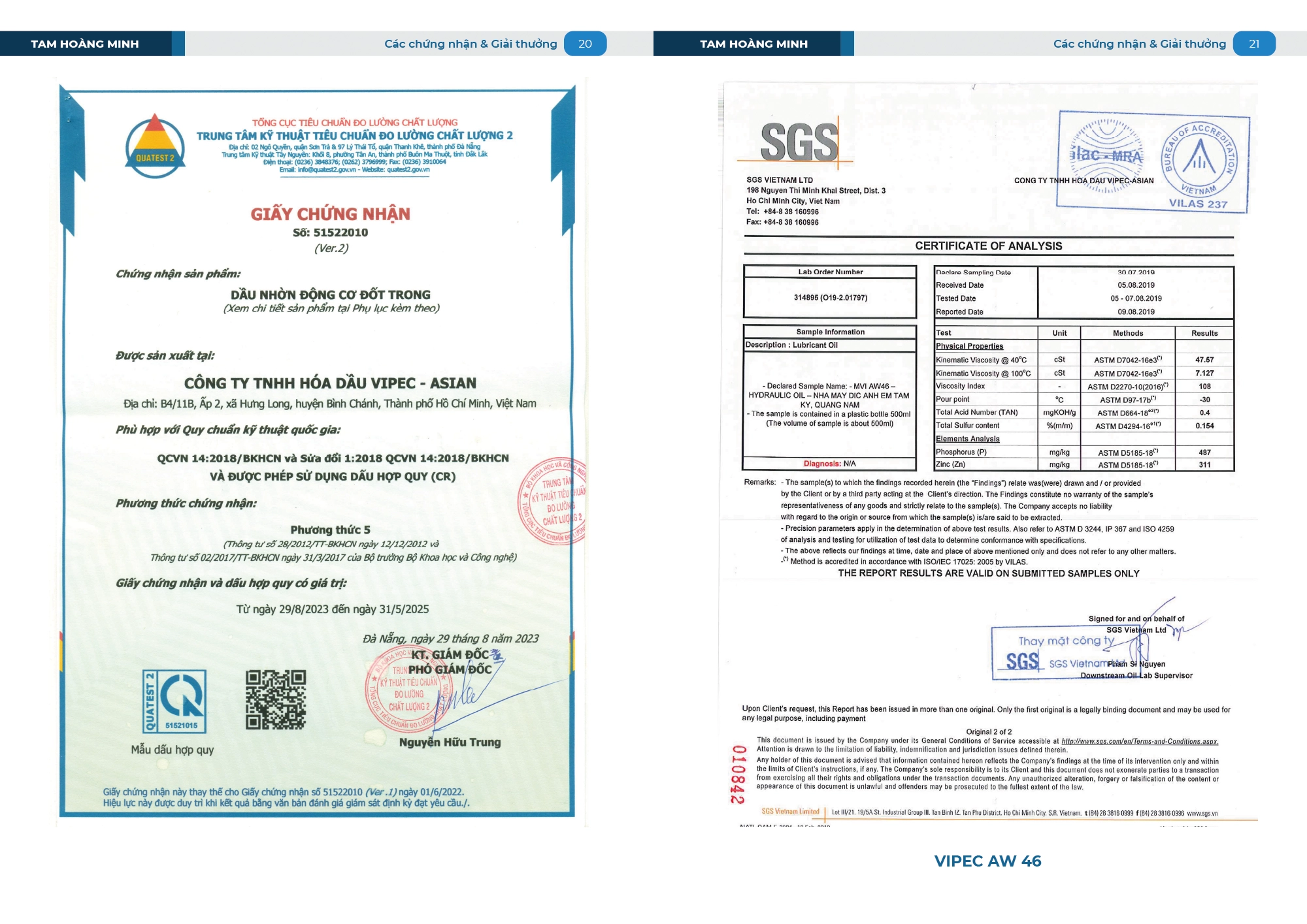 công ty tnhh Vipec Hoàng Minh