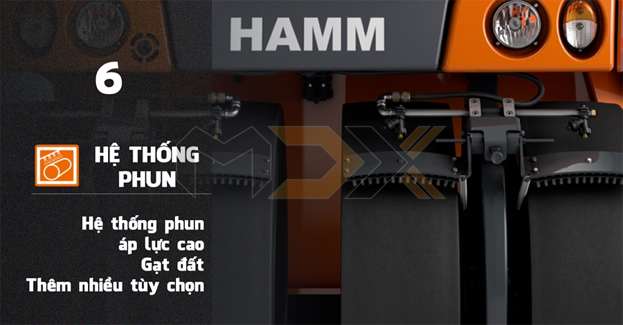 9 ưu điểm của xe lu lốp Hamm HP