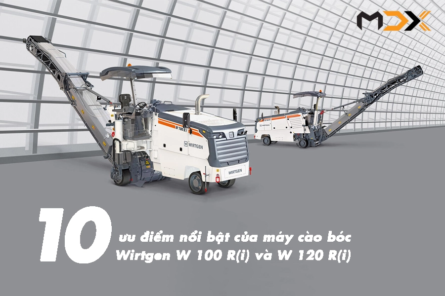 ưu điểm của Wirtgen W 100 R, W 120 R