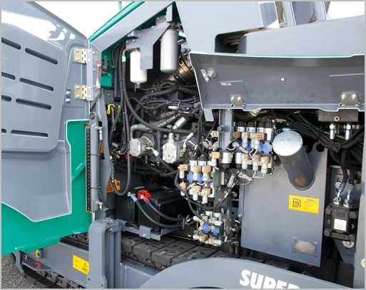ưu điểm của máy trải nhựa Vogele S1100-3 và S1300-3