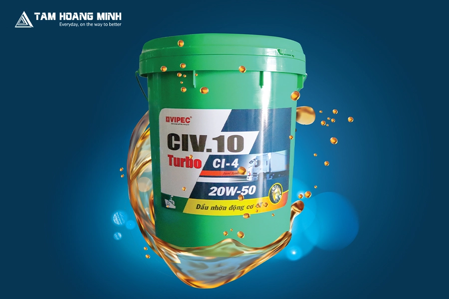 CIV.10 SAE 20W-50 - Premium diesel engine oil CI-4