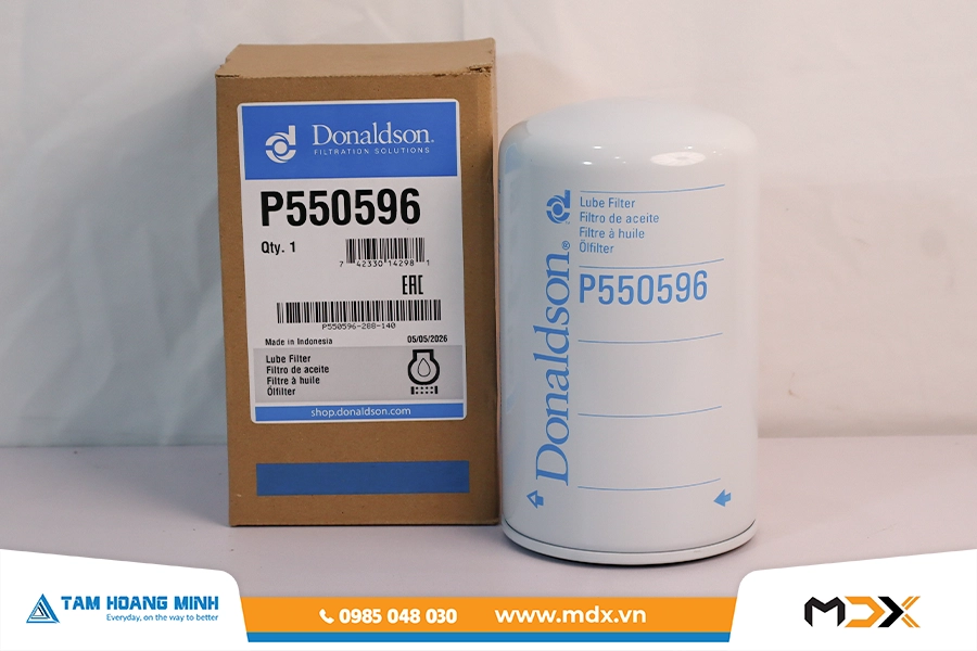 P550596 - Lọc nhớt dạng vặn Donaldson