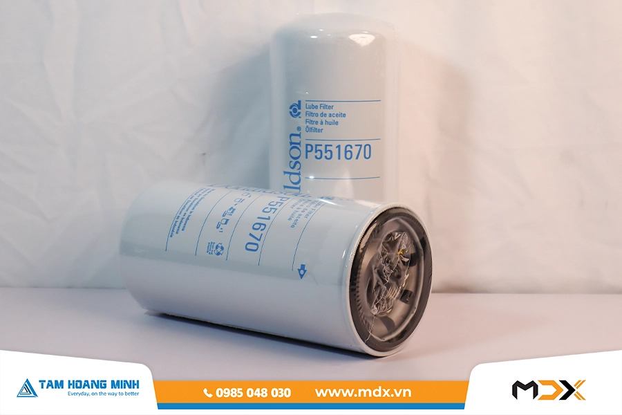 P551670 - Lọc nhớt động cơ dạng vặn Donaldson