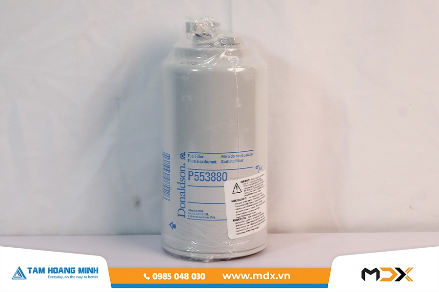 P553880 - Lọc nhiên liệu tách nước Donaldson dạng vặn TWIST&DRAIN