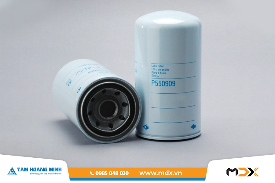 P550909 - Lọc dầu động cơ toàn phần dạng vặn Donaldson