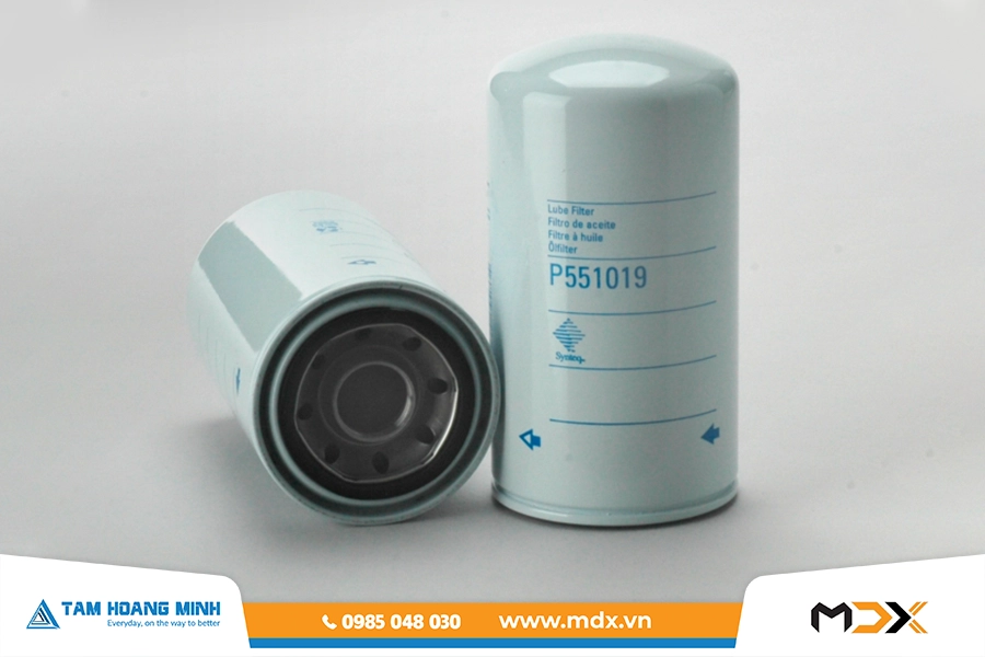 P551019 - Lọc dầu động cơ toàn phần dạng vặn Donaldson