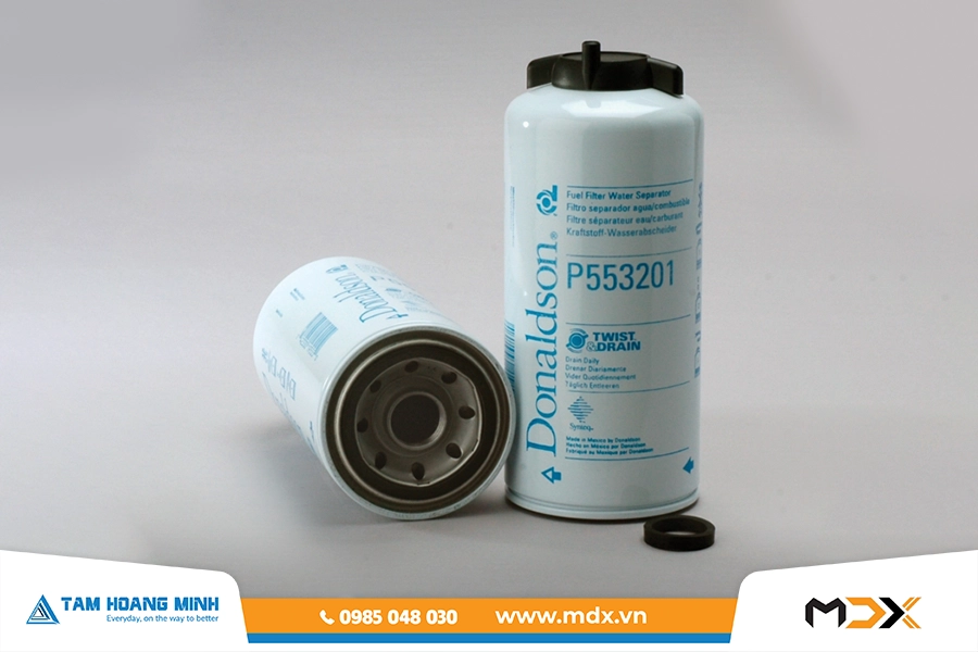 P553201 - Lọc nhiên liệu tách nước Donaldson dạng vặn