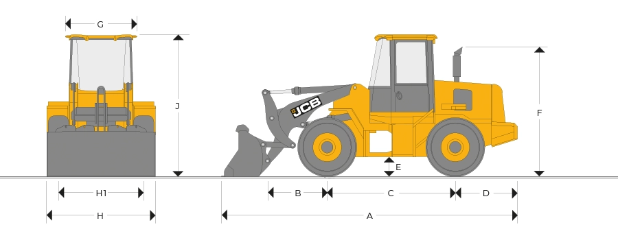 máy xúc lật JCB 432ZX