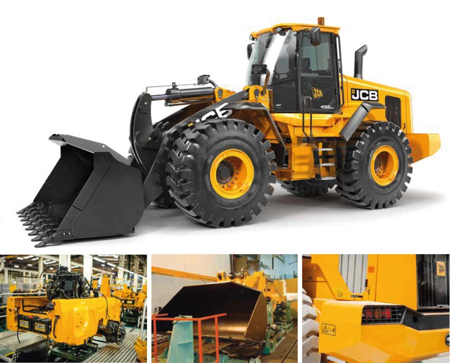 máy xúc lật JCB 455ZX