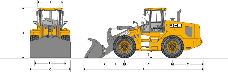 máy xúc lật JCB 455ZX