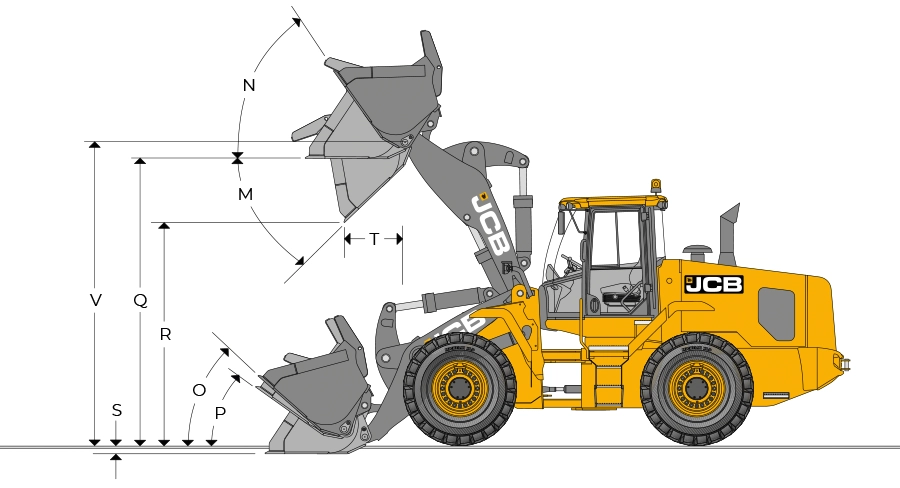máy xúc lật JCB 455ZX