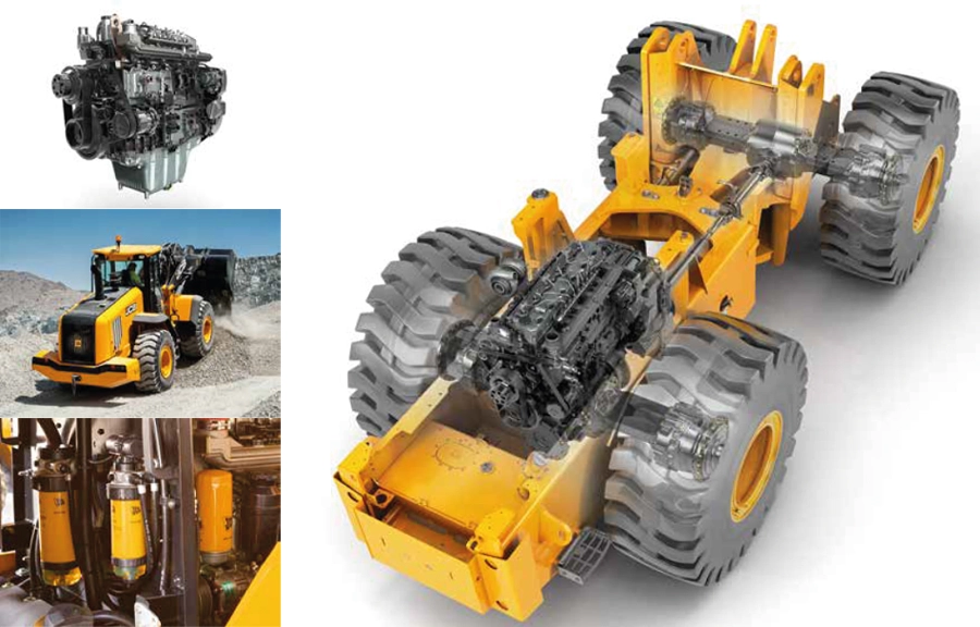 máy xúc lật JCB 455ZX