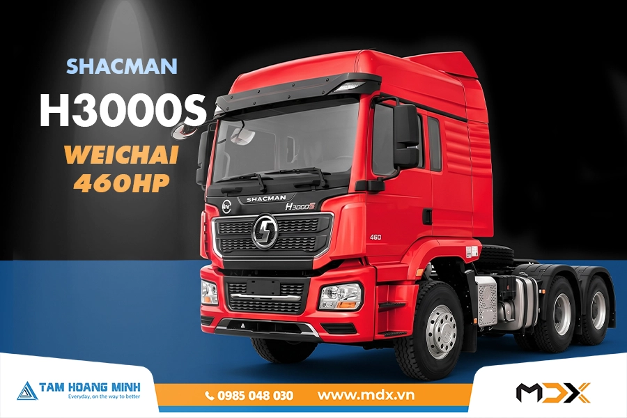 SHACMAN WEICHAI H3000S 460HP