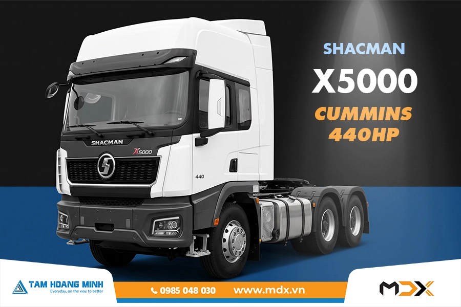 SHACMAN X5000 CUMMINS 440HP