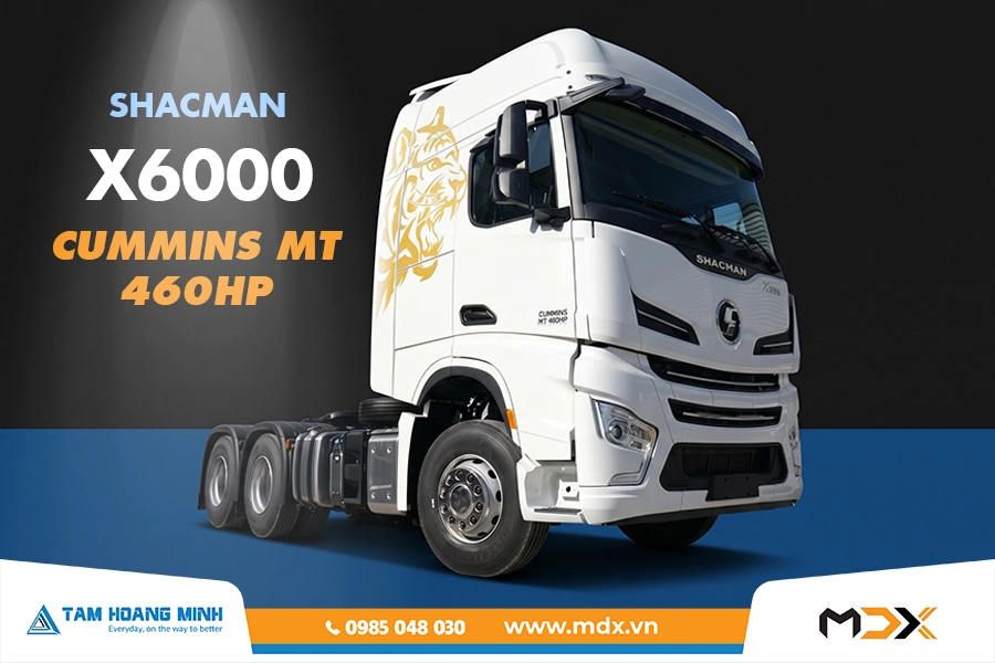 SHACMAN X6000 CUMMINS MT 460HP