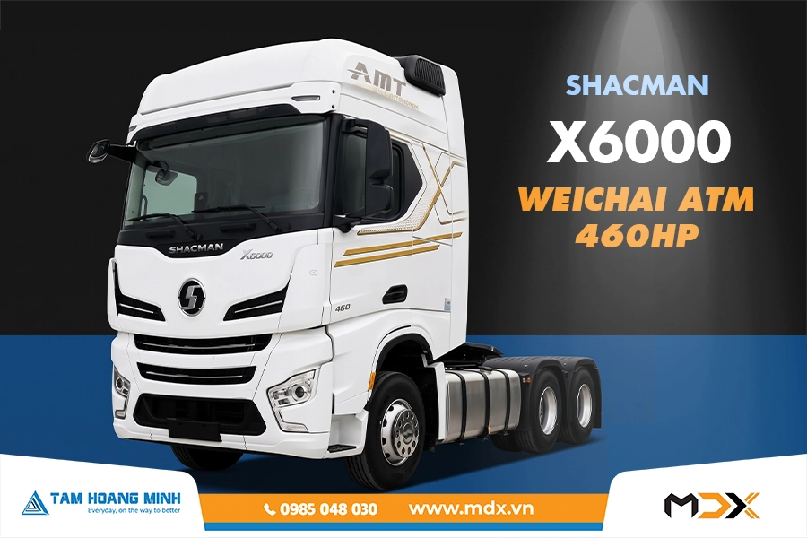 SHACMAN X6000 WEICHAI AMT 460HP