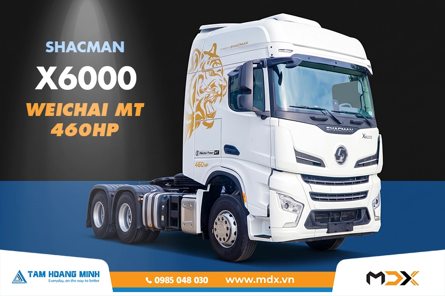 SHACMAN X6000 WEICHAI MT 460HP