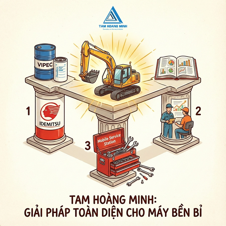 đồ nghề sửa chữa máy công trình