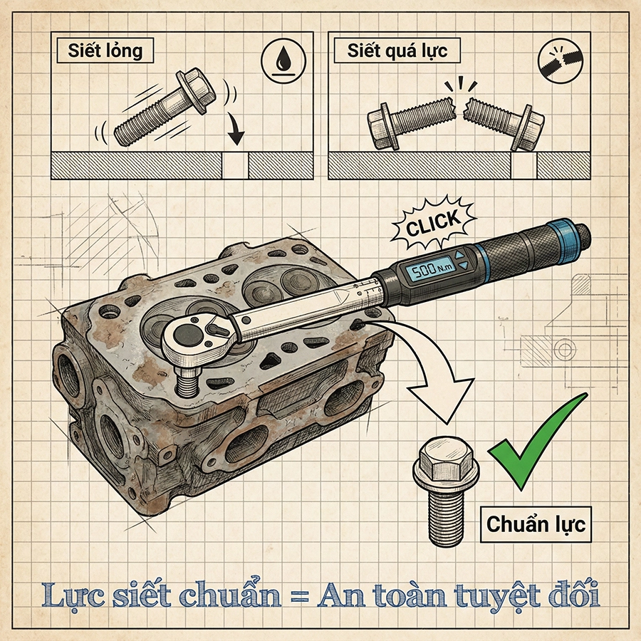 đồ nghề sửa chữa máy công trình