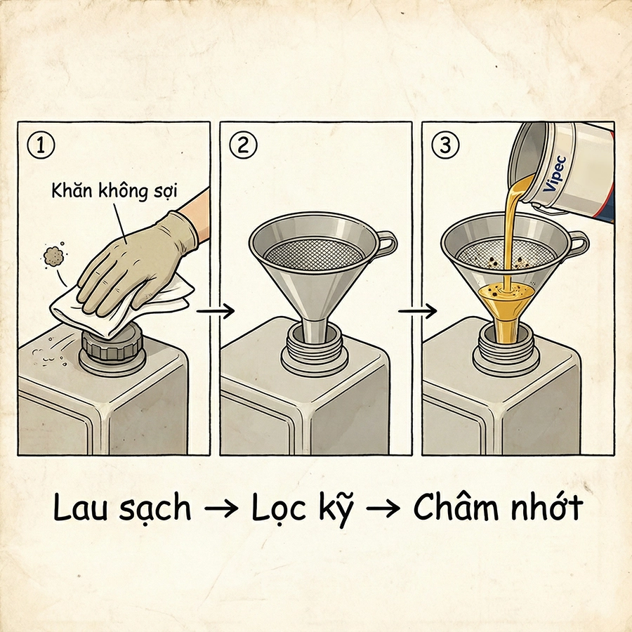 đồ nghề sửa chữa máy công trình