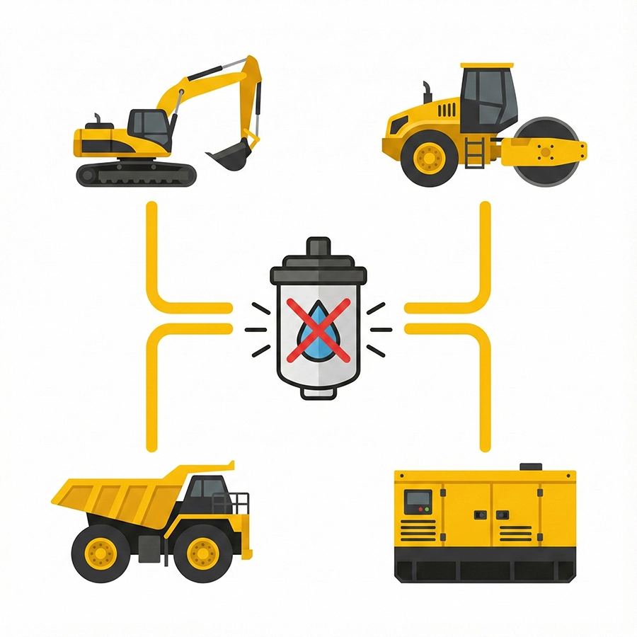 c&ocirc;ng nghệ lọc t&aacute;ch nước diesel