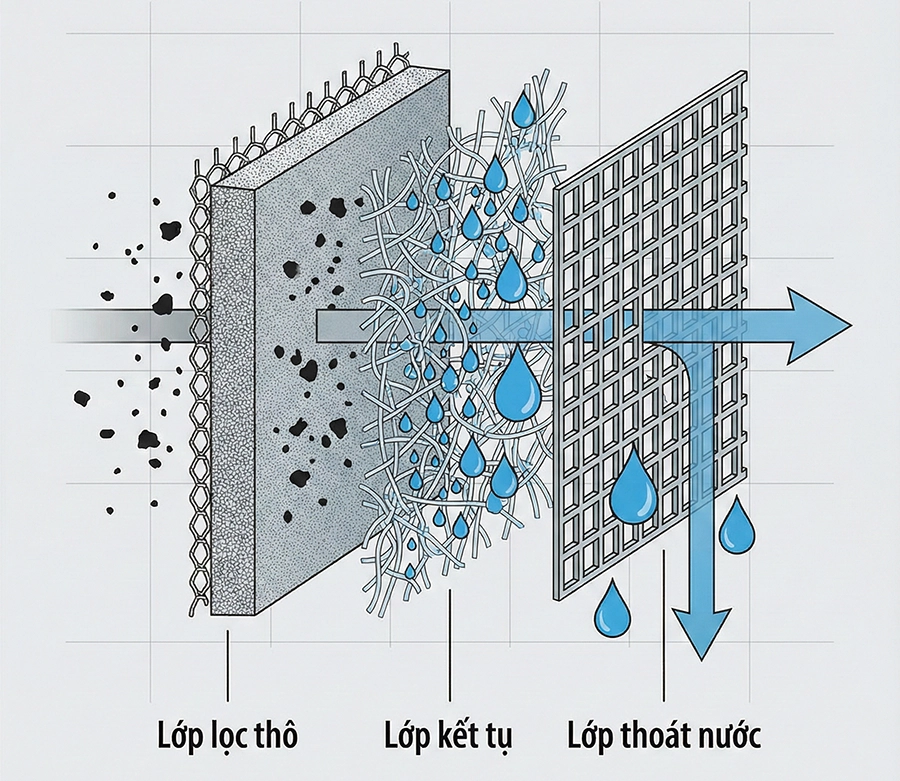 c&ocirc;ng nghệ lọc t&aacute;ch nước diesel