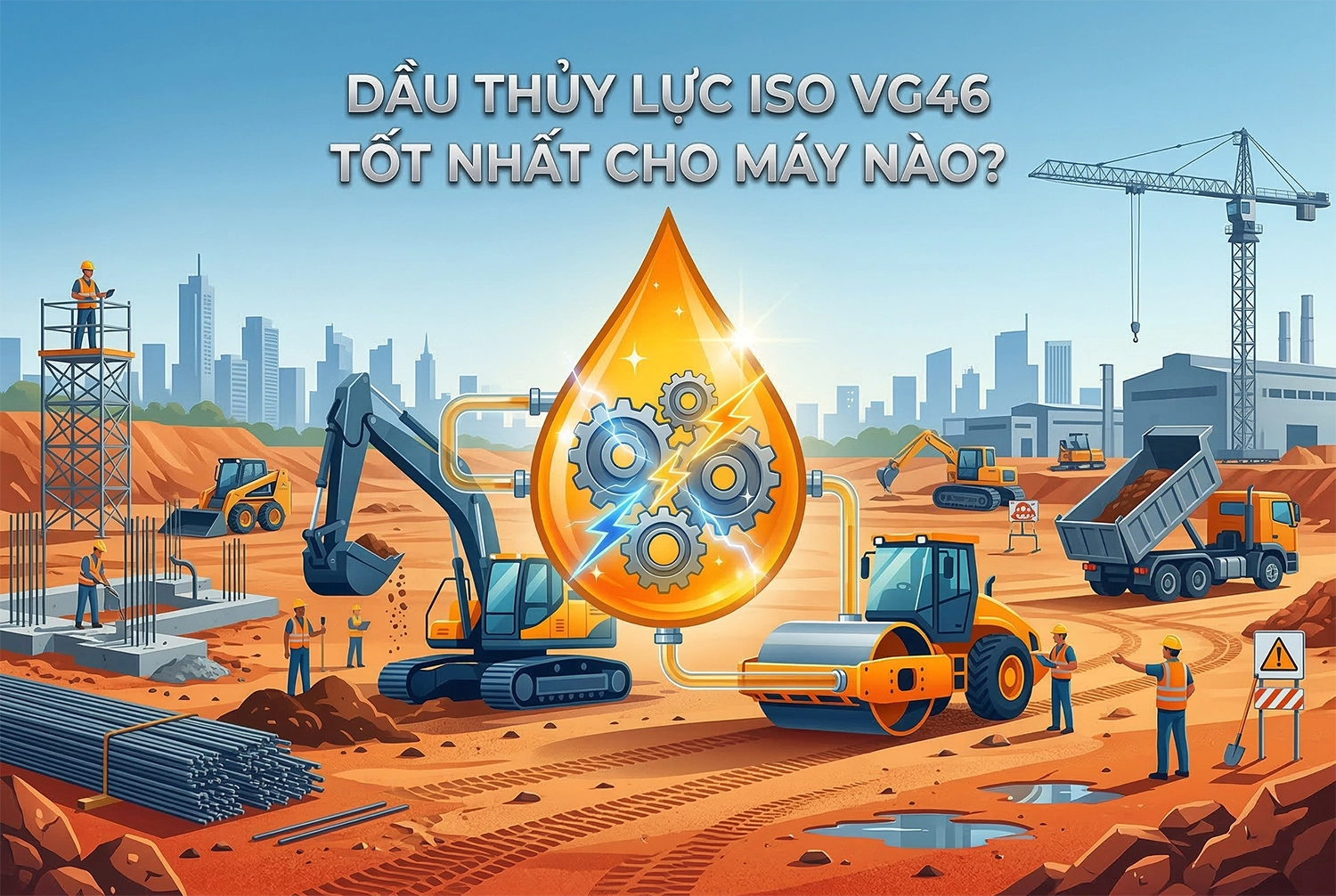dầu thủy lực iso vg46