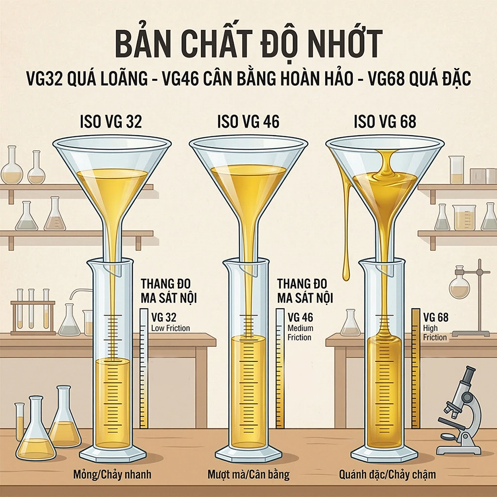 dầu thủy lực iso vg46