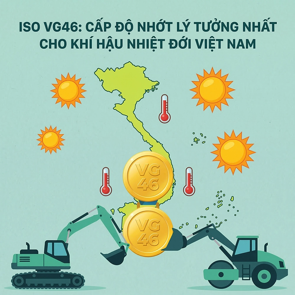 dầu thủy lực iso vg46