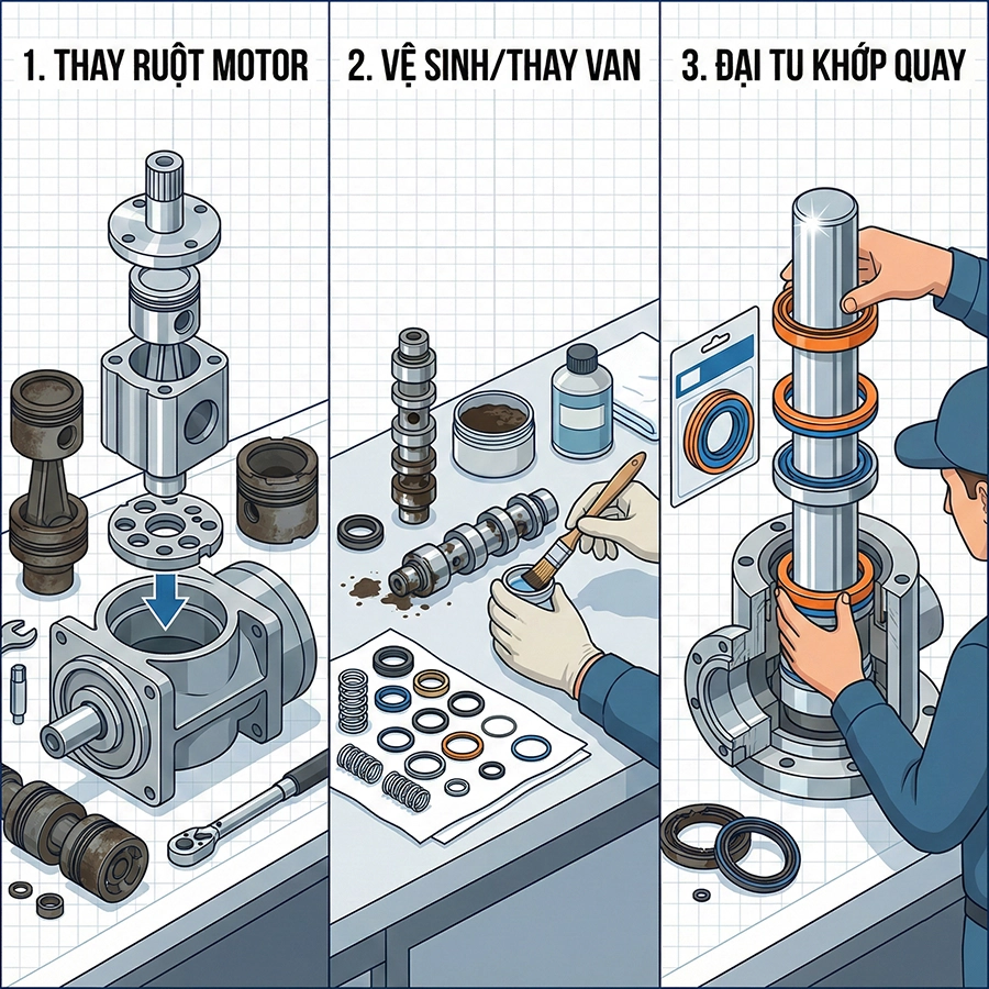 xe x&uacute;c l&ecirc;n dốc yếu