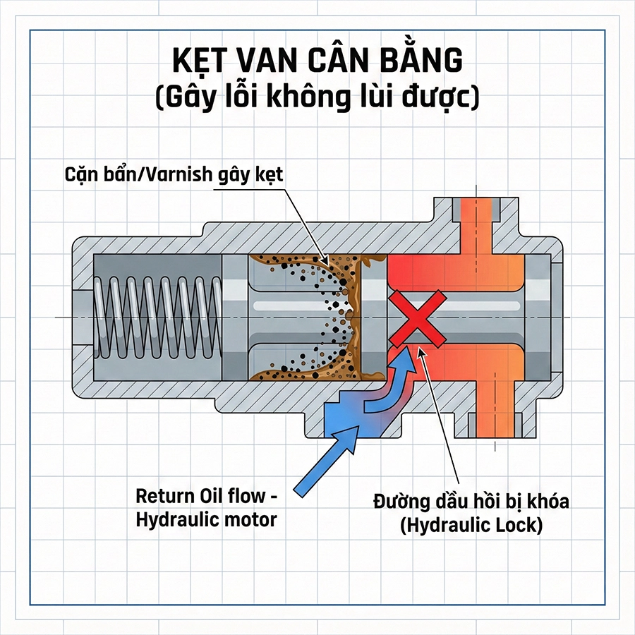 xe x&uacute;c l&ecirc;n dốc yếu