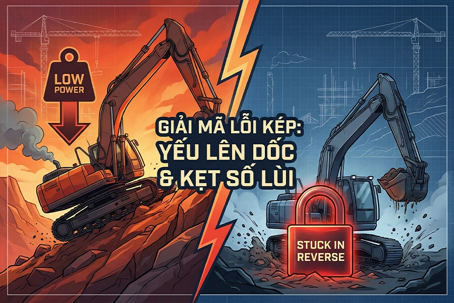 xe x&uacute;c l&ecirc;n dốc yếu