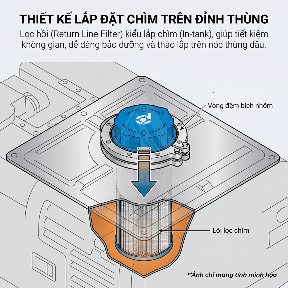 giải mã công nghệ lọc thủy lực trên máy cơ giơi