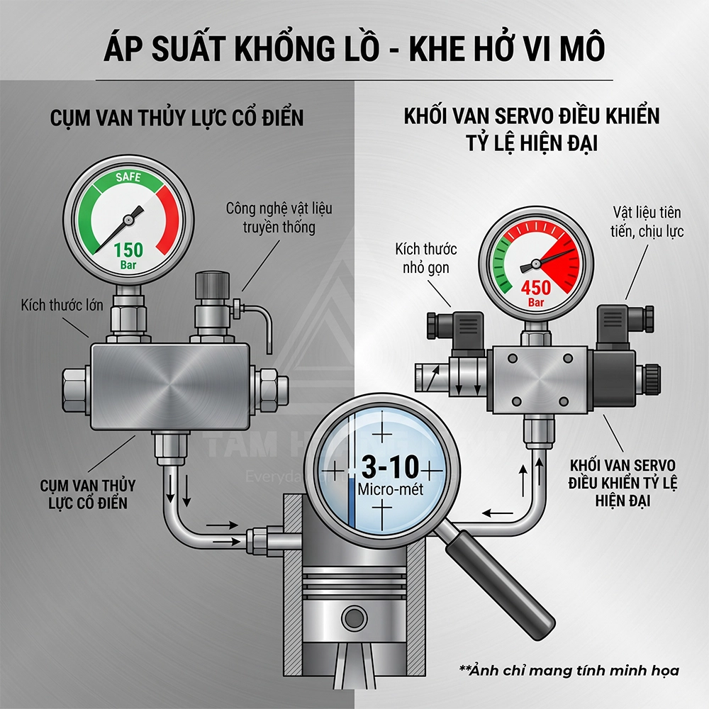 giải mã công nghệ lọc thủy lực trên máy cơ giơi