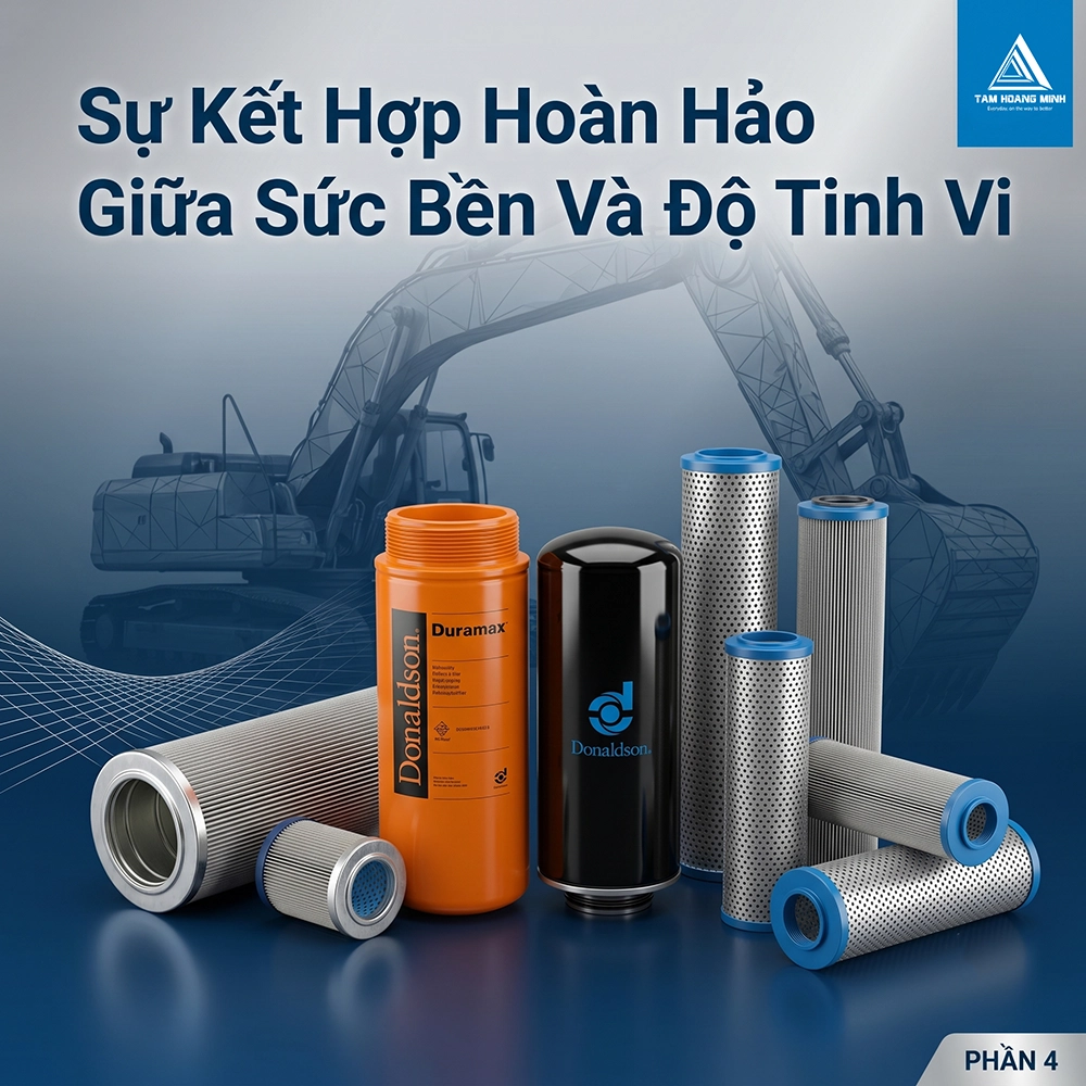 giải mã công nghệ lọc thủy lực trên máy cơ giơi