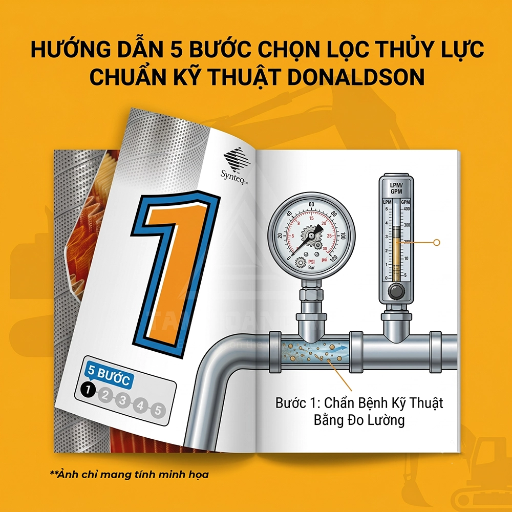 giải mã công nghệ lọc thủy lực trên máy cơ giơi