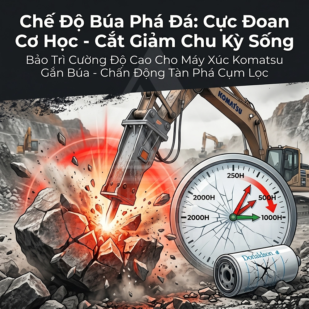 giải mã công nghệ lọc thủy lực trên máy cơ giơi