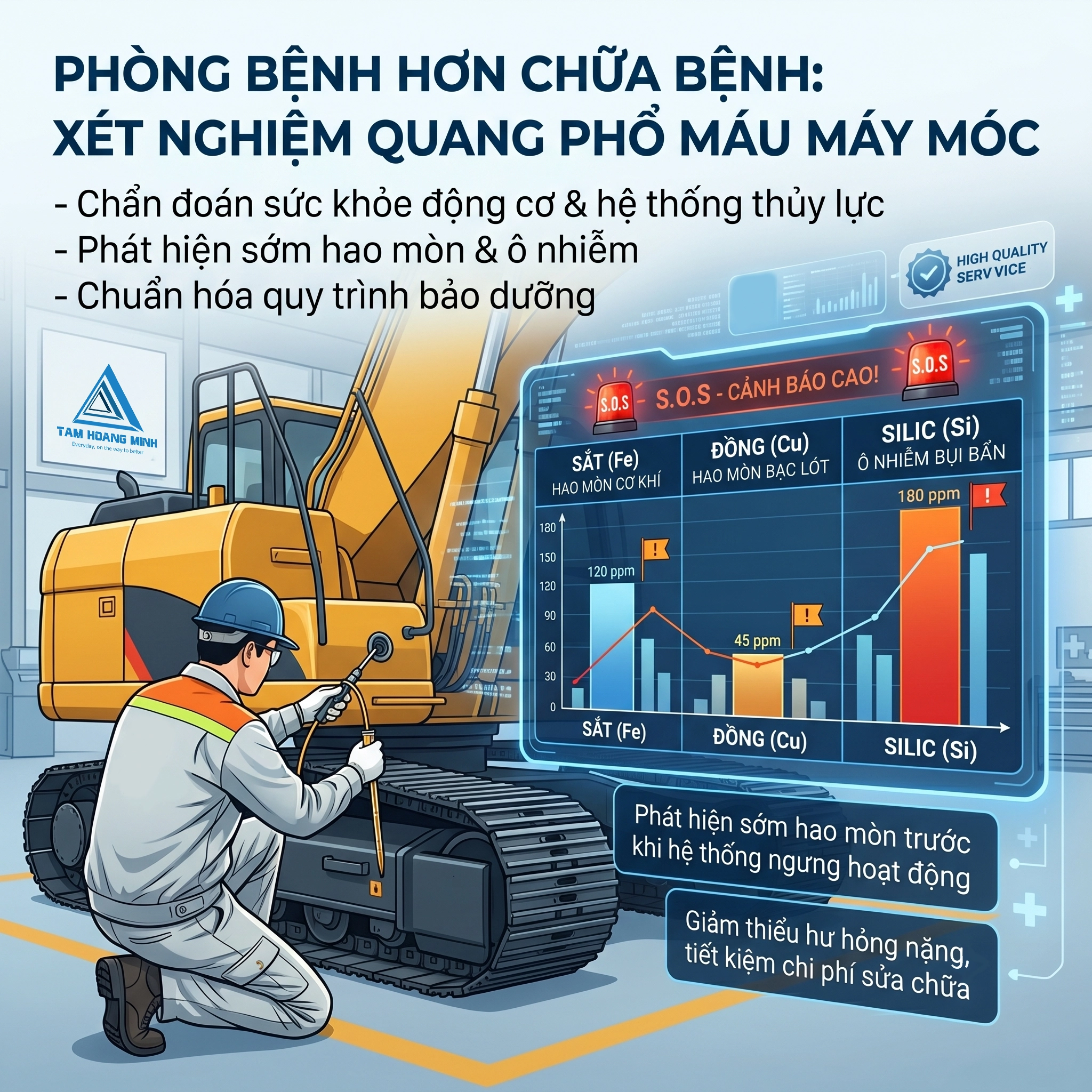 giải mã công nghệ lọc thủy lực trên máy cơ giơi