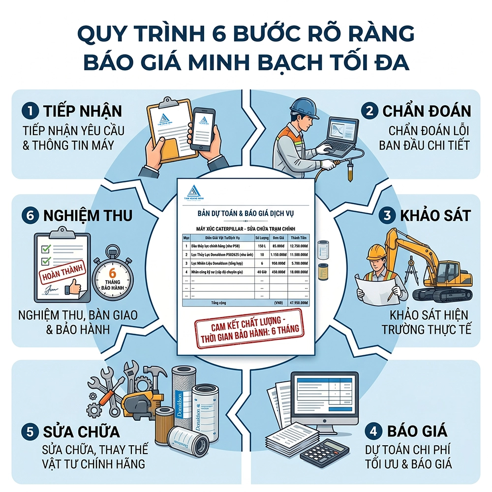 giải mã công nghệ lọc thủy lực trên máy cơ giơi
