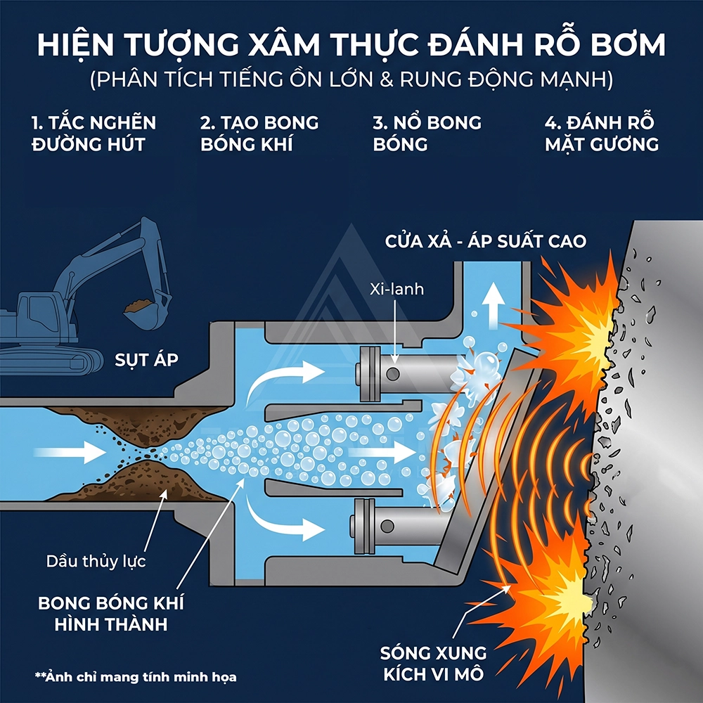 giải mã công nghệ lọc thủy lực trên máy cơ giơi