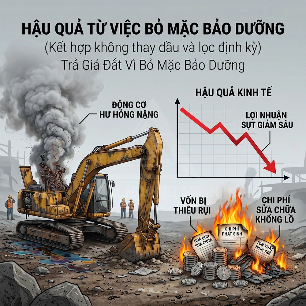 giải mã công nghệ lọc thủy lực trên máy cơ giơi