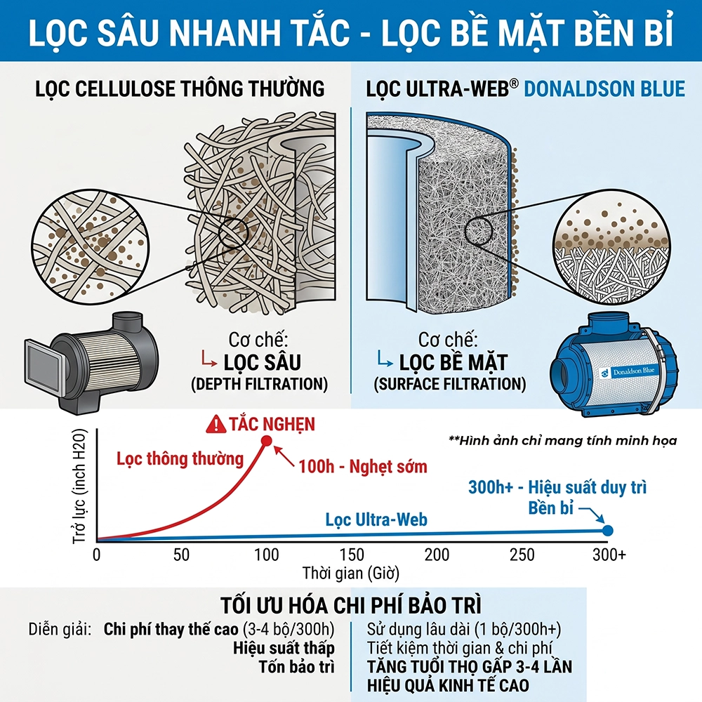 lọc gi&oacute; động cơ m&aacute;y cơ giới