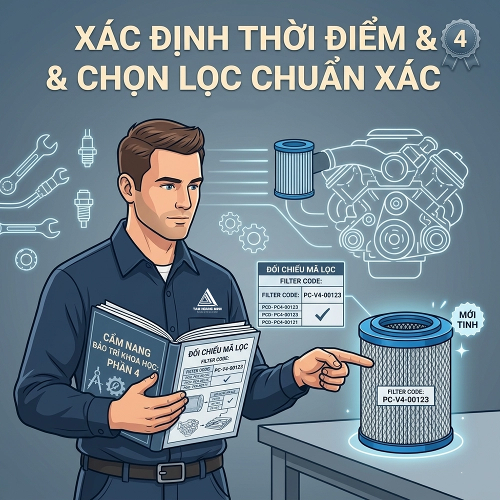 lọc gi&oacute; động cơ m&aacute;y cơ giới