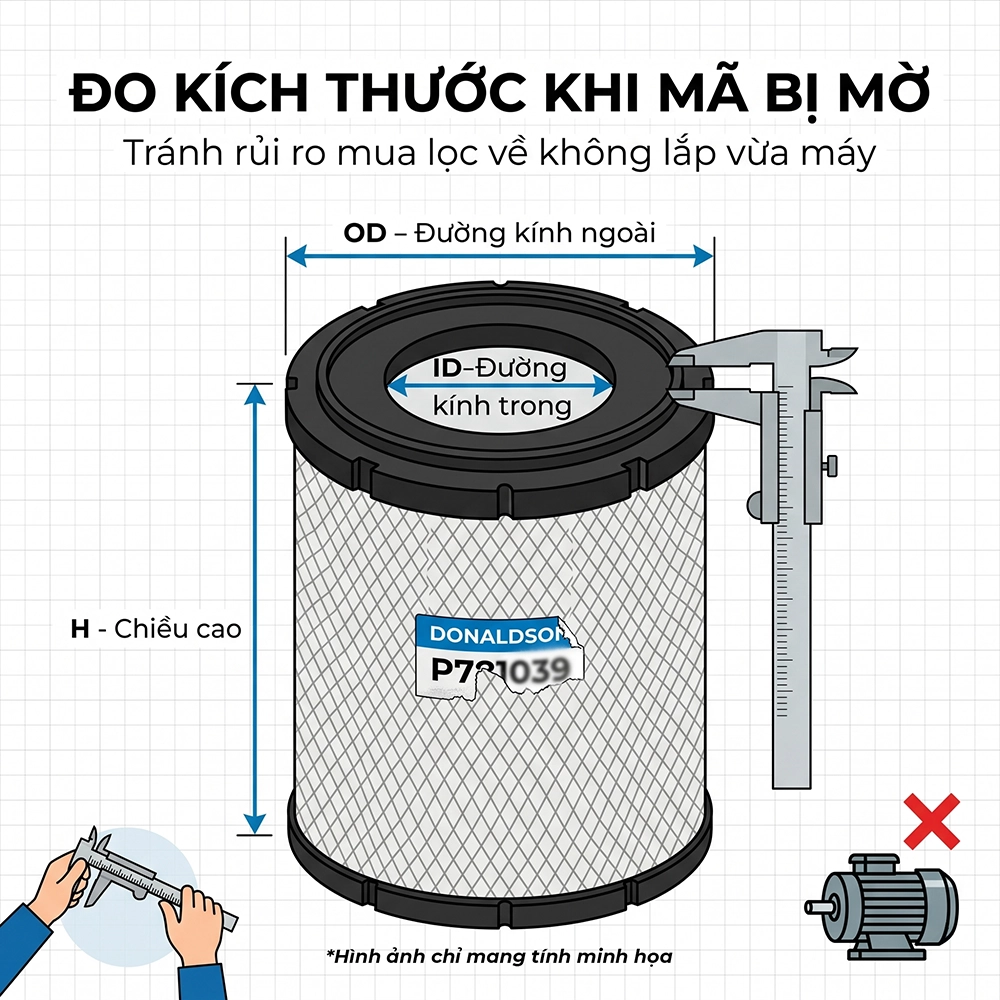 lọc gi&oacute; động cơ m&aacute;y cơ giới
