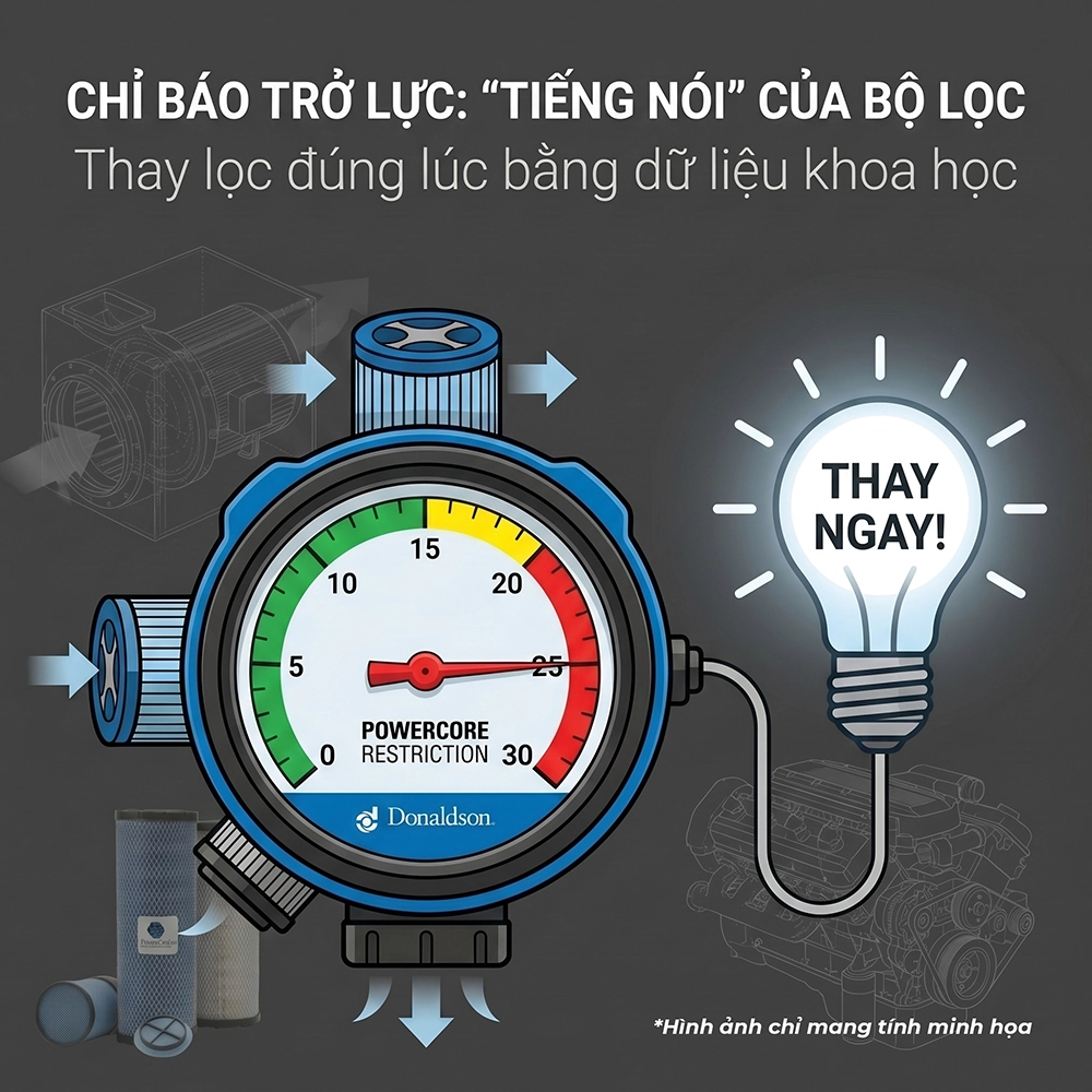 lọc gi&oacute; động cơ m&aacute;y cơ giới