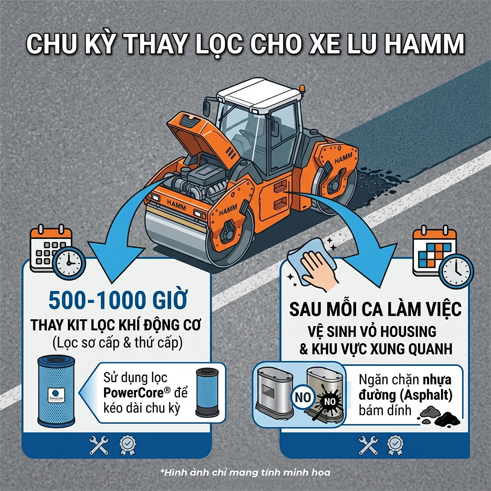 lọc gi&oacute; động cơ m&aacute;y cơ giới
