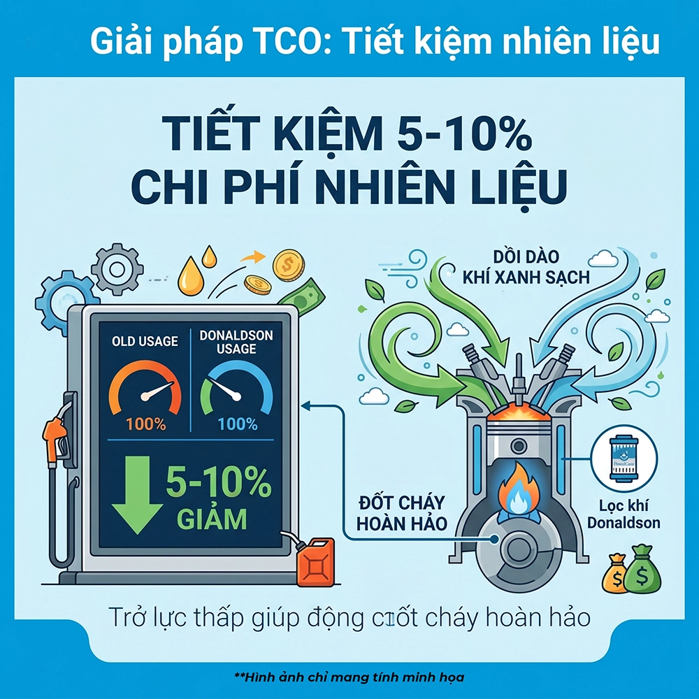 lọc gi&oacute; động cơ m&aacute;y cơ giới
