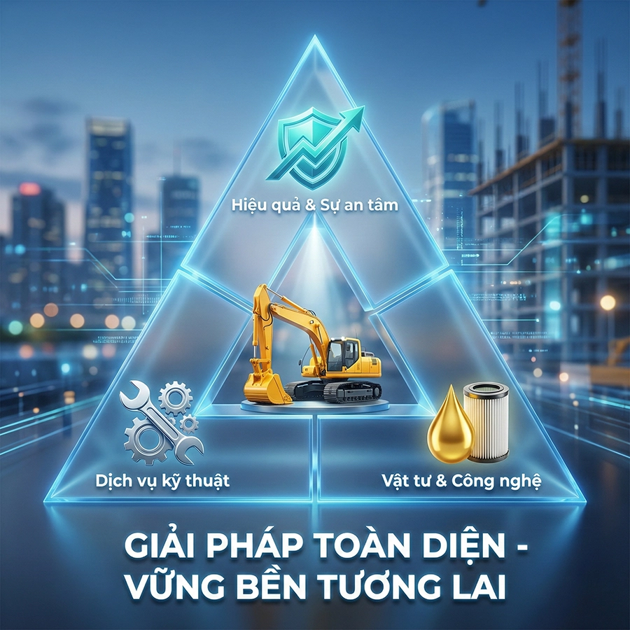 giải pháp máy công trình tam hoàng minh