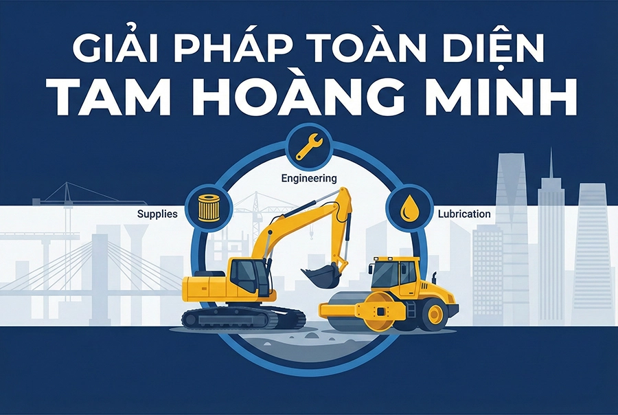 giải pháp máy công trình tam hoàng minh