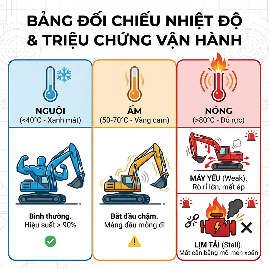 hiện tượng lịm tải tr&ecirc;n m&aacute;y x&uacute;c